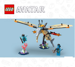 Manual Lego set 75576 Avatar Skimwing adventure