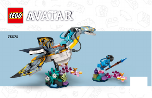 Käyttöohje Lego set 75575 Avatar Ilun löytö