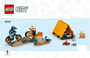 Bedienungsanleitung Lego set 60387 City Offroad Abenteuer