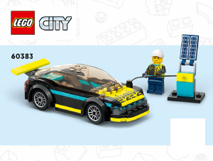 Manual Lego set 60383 City Electric sports car