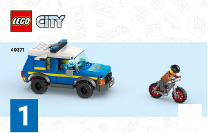 Kasutusjuhend Lego set 60371 City Hädaabisõidukite peakorter