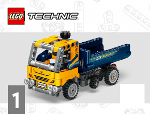 Instrukcja Lego set 42147 Technic Wywrotka