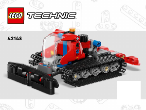 Návod Lego set 42148 Technic Rolba