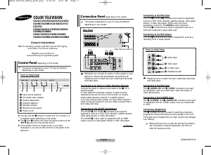 Manual Samsung CS-29110PQ Television