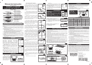 Manual Suggar DPS161PR Exaustor