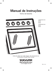 Manual Suggar FGV506BR1 Fogão