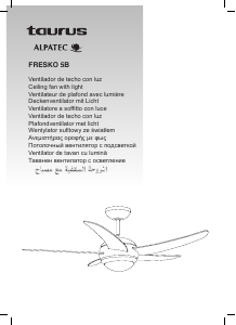 Manuale Taurus Fresko 5B Ventilatore da soffitto