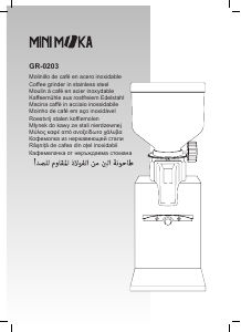 Bedienungsanleitung Taurus GR-0203 Mini Moka Kaffeemühle