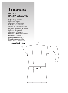 Bedienungsanleitung Taurus Italica Elegance Kaffeemaschine