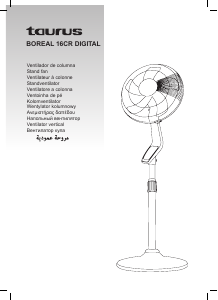 Manual Taurus Boreal 16CR Digital Ventilador