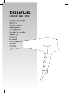 Manuale Taurus Fashion 3000 Ionic Asciugacapelli