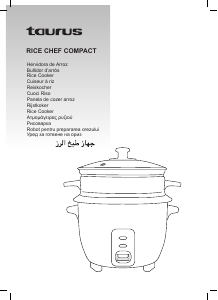 Manuale Taurus Rice Chef Compact Fornello di riso