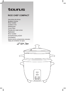 Manual Taurus Rice Chef Compact Rice Cooker