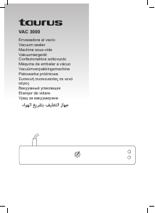 Handleiding Taurus Vac 3000 Vacumeermachine