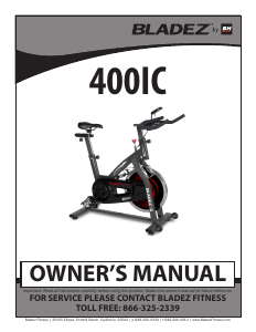 Mode d’emploi BH Fitness 400IC Bladez Vélo d’appartement