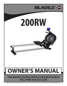 Mode d’emploi BH Fitness 200RW Bladez Rameur