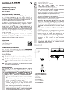 Handleiding Basetech 1490514 HDMI Switch