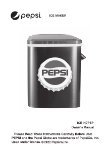 Handleiding Curtis ICE147PEP Pepsi IJsblokjesmachine