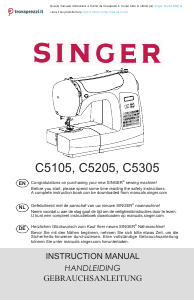 Manual Singer C5105 Sewing Machine