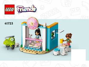 Bedienungsanleitung Lego set 41723 Friends Donut-Laden