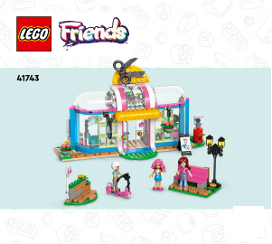 Käyttöohje Lego set 41743 Friends Hiussalonki