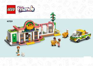 Käyttöohje Lego set 41729 Friends Luomuruokakauppa