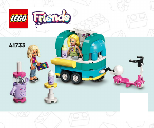 Käyttöohje Lego set 41733 Friends Kuplateekärry