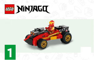 Käyttöohje Lego set 71787 Ninjago Luovat ninjarakennelmat