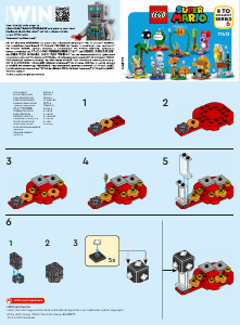 Manual Lego set 71413 Super Mario Character Packs – Spike