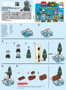 Manual Lego set 71413 Super Mario Character Packs – Ice Bro
