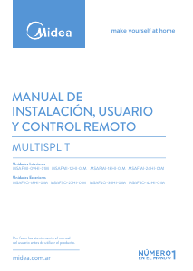 Manual de uso Midea MSAFMI-09HI-01M Aire acondicionado