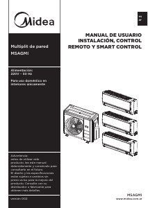 Manual de uso Midea MSAG5O-42HI-01M Aire acondicionado