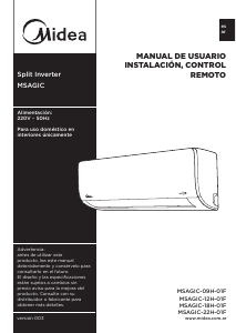 Manual de uso Midea MSAGIC-22H-01F Aire acondicionado