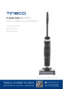 Mode d’emploi Tineco Floor One S3 Aspirateur