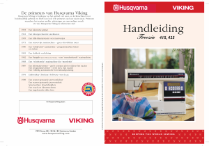 Handleiding Husqvarna-Viking Freesia 415 Naaimachine