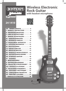 Instrukcja Bontempi 24 1410 Gitara