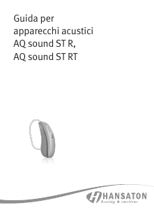 Manuale Hansaton AQ sound ST 5-RT Apparecchio acustico