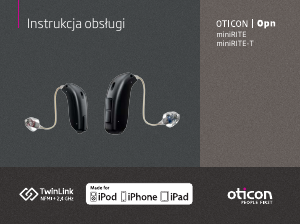 Instrukcja Oticon Opn 1 Aparat słuchowy