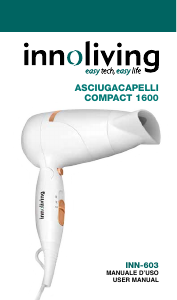 Manual Innoliving INN-603 Hair Dryer