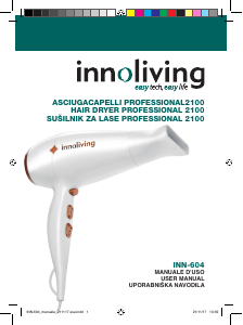 Manual Innoliving INN-604 Hair Dryer