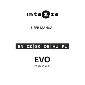Bedienungsanleitung Intezze Evo Kopfhörer