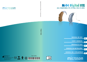 Manuale Microson M-34 Digital BTE Apparecchio acustico