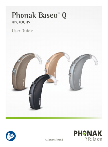 Handleiding Phonak Baseo Q15-M Hoortoestel