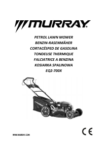 Manuale Murray EQ2-700X Rasaerba
