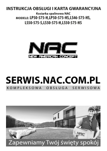 Instrukcja NAC LS50-575-S Kosiarka