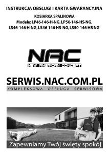 Instrukcja NAC LS46-146-H-NG Kosiarka