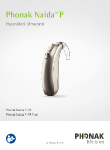 Használati útmutató Phonak Naida P50-PR Hallókészülék