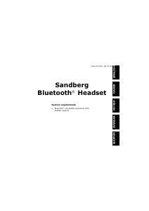 Bruksanvisning Sandberg 125-37 Headset