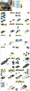 Bedienungsanleitung Sluban set M38-B0680C Army Panzerfahrzeug