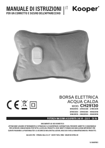Manuale Kooper 5902514 Bottiglia di acqua calda